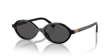 Miu Miu SMU 04ZS Black/Dark Grey 50/18/140 women Sunglasses.